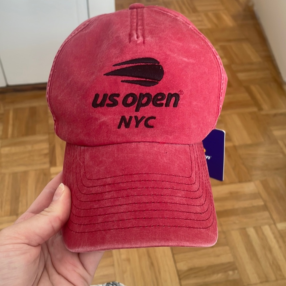 US Open Tennis Hat Red